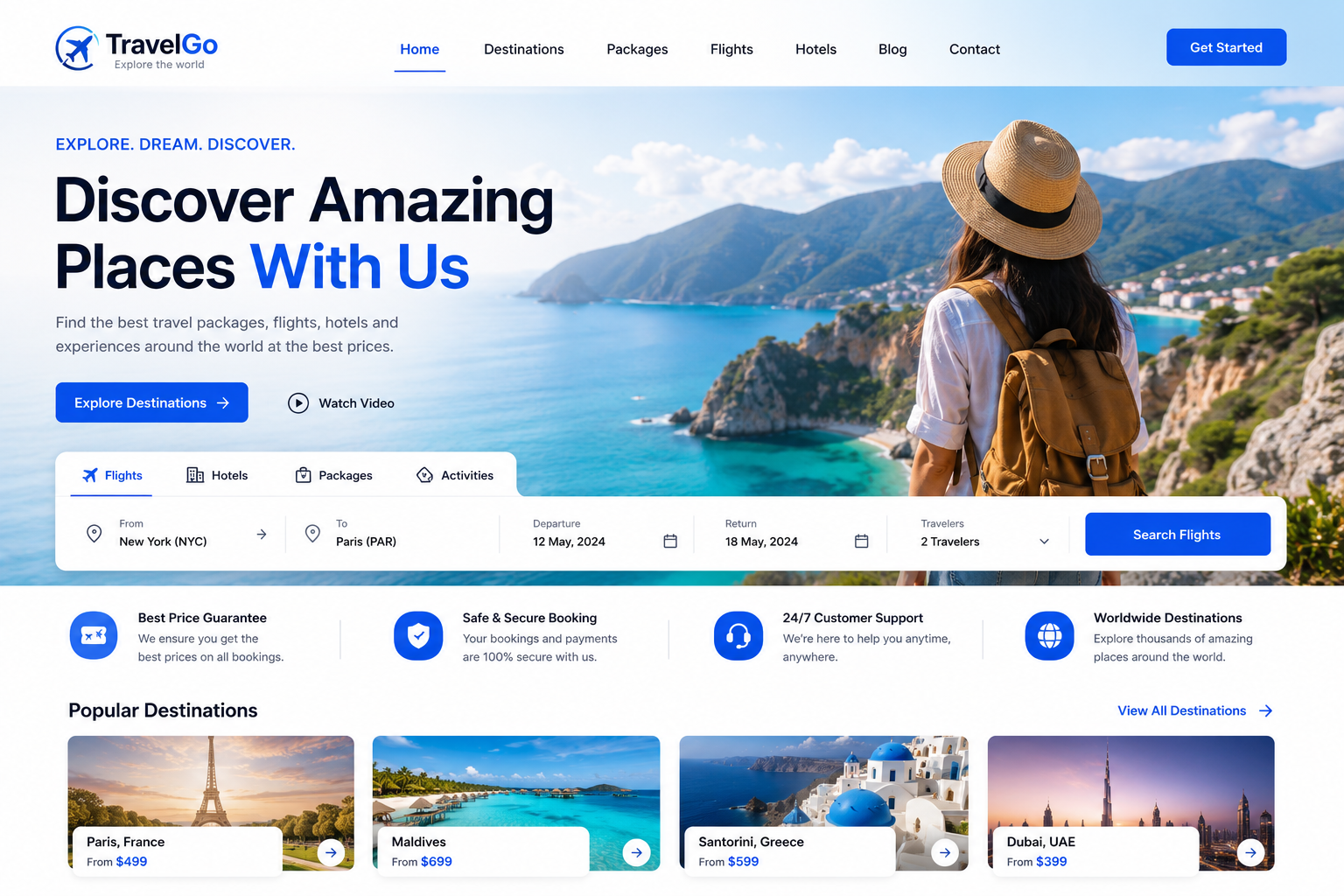 Travel Website